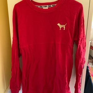 Pink Crew Neck Sweater